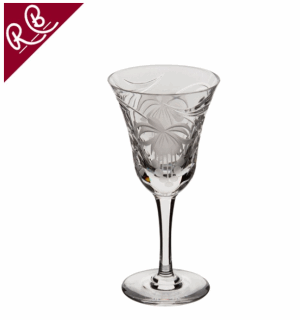 ROYAL BRIERLEY FUCHSIA SMALL WINE GLASS
